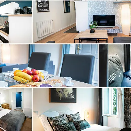 公寓 Onloc - Proche Halles - 2 Chbres - Parking 波城