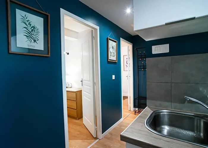 Onloc - Proche Halles - 2 Chbres - Parking 公寓 波城