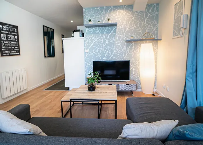 Onloc - Proche Halles - 2 Chbres - Parking 公寓 *