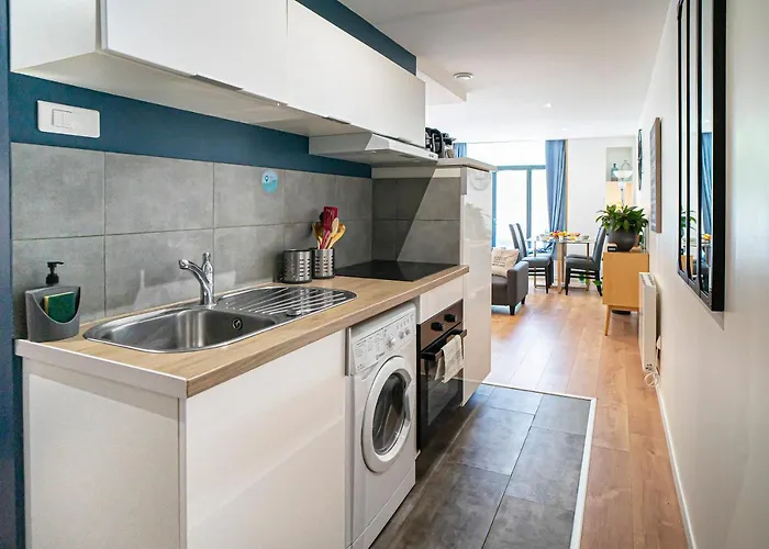 公寓 Onloc - Proche Halles - 2 Chbres - Parking